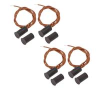 EBTOOLS 10 Sets of Magnetic Reed Switch DC 100V NC Embedded Wired Door Window Sensor for Alarm System Utilization