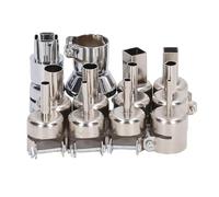 EBTOOLS 12-Piece Hot Nozzle Set with Locking Screw for 850 Hot Welding Station - and Versatile Nozzles
