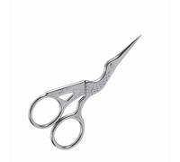 EBTOOLS 1Pc Crane Shape Stainless Steel Embroidery Sewing Scissors Stitch Tool in Silver or Colorful Options (Silver)