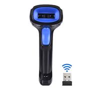 EBTOOLS 2-in- & USB Barcode Scanner, Fast Automatic 1D Reader with Rechargeable Battery, Ideal for Retail, Warehouse, Library & Logistics