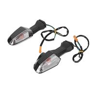 EBTOOLS 2019 650Ex Rear Turn - Motorcycle Led Turn Light Motorcycle Indicator Light Led Indicator Lights Replacement For Z250 Z750R (Smoked Black)