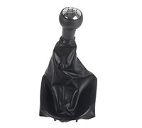 EBTOOLS 207 Interior Switch - Car Knob Gaiter Gear Shift Knob Gaiter Boot Kit 5 Speed Gear Shift Stick Knob Dust-Proof Cover Gaiter Boot Leather Replacement for 207/307/406