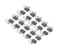 EBTOOLS 20Pcs Motor Carbon Brushes for Angle Grinders & Electric Drills - Power Tool Replacement Parts