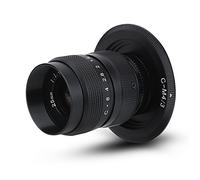 EBTOOLS 25mm F/1.4 Lens + C-m4/3 Adapter + Macro Ring Replacement for Olympus EPL5 EPM3 EPL7 OM-D