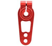 EBTOOLS 25T Stee Gear Arm Servo Arm for /8 and /10 RC Car - Upgrade Part (Red)