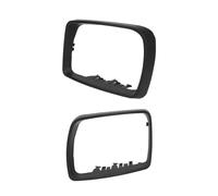 EBTOOLS 2PCS Car Rearview Mirror Rings Stylish Impact Frames for X5 E53 2000-2007 Easy Installation