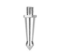 For Tripod Spikes 3/8-For Tripod Spikes 3/8-Stainless Steel Spikes Male 3/8" Screw Adapter For Tripod Monopods Camera Accessory Silver