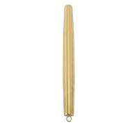 EBTOOLS 304 Stainless Steel Rolling Pin for Baking Dough Fondant Pizza Pastry & Crushed Ice Kitchen Tool - Easy to, & Versatile (Golden)