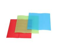 EBTOOLS 3PCS Sushi Rolling Mats Set - ABS DIY Sushi Makers for Home Kitchen & Restaurant Use, Colorful Rollers