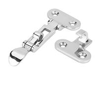 EBTOOLS 4.5 Inch Stainless Steel Boat Marine Locker Hatch Anti-Rattle Latch Locking Clamp Lockable Hold-Down Clamp
