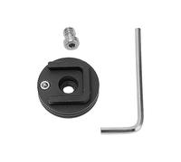 EBTOOLS /4in Cold Shoe Mount Adapter with Wrench, Aluminum Alloy Design Including -Drop Features for Enhanced Camera Stability and Versatility