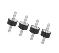 EBTOOLS 4pcs M6 Rubber Mounts for -Vibration Stability in Car, Boat, and Equipment - Silentblock Design (VV20*10 M6*18)