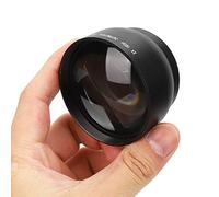 EBTOOLS 52MM 2X Aluminum Alloy Magnification Lens for 52MM Diameter Cameras - High Definition and Photography Accessory