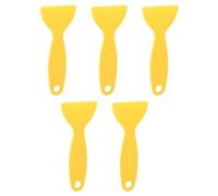 EBTOOLS 5pcs Flexible Plastic 3D Printer Spatula Scraper for WANHAO D8 Nova Removal Tool Yellow
