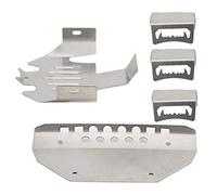 EBTOOLS 5pcs Stainl Steel Chassis Armor Skid Plates for -6 G63 RC Car