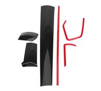 EBTOOLS 6 Pieces Carbon Fiber Dashboard Cover Trim for 10th 2016-2021, Stylish Decorative Stickers with Easy Installation