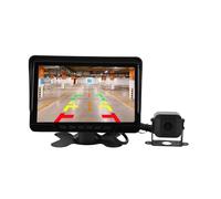 EBTOOLS 7 Inch Truck Backup Camera System with 15 Meter Cord - Universal Fit for RVs, Trailers, and Trucks