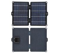EBTOOLS 8W Portable Foldable Solar Panel with Dual USB Outputs - High-Efficiency Polycrystalline Silicone Power Module for Outdoor Use (8w)