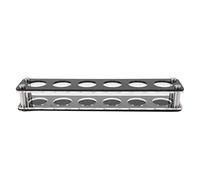 EBTOOLS Acrylic Bottle Display Holder Impact Decorative Rack for Home Bar with Cup Storage (1X6 6 Head Combination Cup Holder)