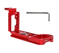 EBTOOLS Aluminium Alloy L Shape Arrow Storage Case Plate for A6600 ILCE-6600 Mirrorless Camera -, and Versatile (Red)