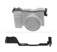 EBTOOLS Aluminum Alloy Double End Cold Shoe Mount Arrow Storage Case Plate for A6300/A6400 with Stable Expansion功能
