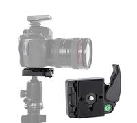 EBTOOLS Aluminum Alloy Quick Release Adapter Camera Clamp Replacement for Manfrotto PL-2000 DSLR 323 Skateboard