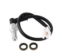 EBTOOLS Brake Light Pressure Switch 1.25 - Motorcycle Hydraulic Brake Switch Universal Motorcycle Hydraulic Brake Pressure Rear Light Switch Hollow Bolt(M10*1Mm)