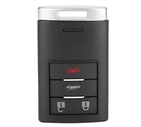 EBTOOLS c6 corvette key fob, corvette c6 Durable Textured 4 Button Car Remote Smart Key Fob Case Shell Fit for Corvette corvette c6 key fob