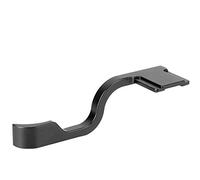 EBTOOLS Camera Hot Shoe Finger Thumb Handle - Lightweight Aluminum Alloy Fit for Fuji X-H1 Mirrorless Cameras in Silver (Black)