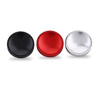 EBTOOLS Camera Shutter Button,3Pcs Concave Shutter Release Button Replacement for Rolleiflex Fuji X100 Hasselblad Replacement for Canon(Red,Black,Silver)