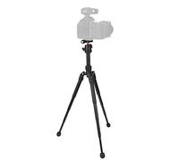 EBTOOLS Camera Tripod, Aluminium Alloy Small Camera Portable Tabletop Desktop Folding Stretchable Adjustable Tripod Universal Tripod with Panoramic Ball Head, Storage Bag