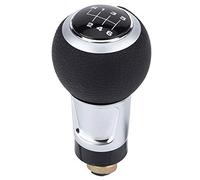 EBTOOLS Car Manual Gear Shift Knob Replacement for A4 S4 B8 8K A5 8T Q5 8R 2007-2015 (l 6 Speed)(Silver)