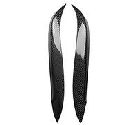 EBTOOLS Car Modification Carbon Fiber Light Eyebrow Cover Sticker,Headlight Eyebrow Cover Trim Sticker Replacement for Glanza EP91 1996-1999