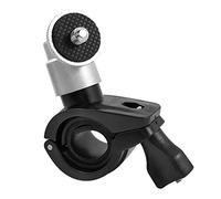 EBTOOLS Car Rearview Mirror Camera Holder | Cam Bracket with Non-Slip Rubber Pad for Secure Mounting and Easy Angle Adjustment (Silver)