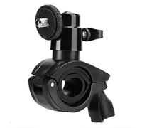 EBTOOLS Car Rearview Mirror Camera Holder | Cam Bracket with Non-Slip Rubber Pad for Secure Mounting and Easy Angle Adjustment (Black)
