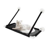 EBTOOLS Cat Window Perch Hammock Bed for Cats, Breathable Cooling Mesh, Suction Cups Support Up to 22lbs, Spacious Design for Sunbathing (#2)