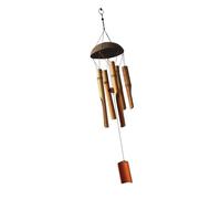 EBTOOLS Coconut Shell Wind Chimes - Elegant Outdoor Decoration for Home Courtyards & Gardens with Sounds and Easy Installation (#1)