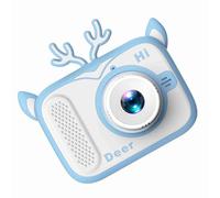 EBTOOLS Cute Digital Camera for Kids, 1080P Video & Dual Lens with 2.0 Inch IPS Screen, Fun Designs, Built-in Rechargeable Battery & Gift (#1)