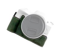 EBTOOLS Digital Camera Bottom Ive Case - Stylish PU Leather Bag with /4in Fixing or R50/R100 Compatibility (Green)