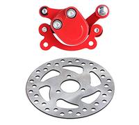 EBTOOLS For Go Kart Disc Brakes - Professional Go Kart Brake Disc Brake Caliper Disc Rotor Brake Caliper 120Mm Replacement For 43 47 Electric Go Kart Scooter Mini Motor