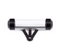 EBTOOLS For Motorbike Tax Disc Holders-Black Waterproof Universal Motorcycle Motorbike Secure Tax Disc Tube Cylindrical Holder Frame Aluminium Alloy Motorbike Tax Disc Holders