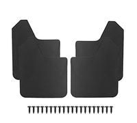 Mud Flaps - Car Mud Flaps Black Wide Mud Flaps Automotive Car Mud Flaps 4Pcs Universal Mudguard Cover Mud Flap Guards Fenders Replacement For Mf12-Bas-Blk