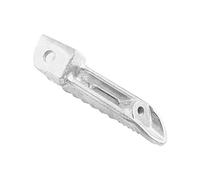 EBTOOLS Front Footrests Pegs for GSXR600 GSXR750 GSXR1000 - Aluminium Alloy Silver Design (Silver)