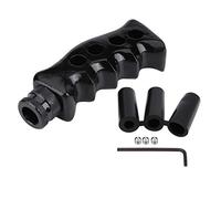 EBTOOLS Gear Knob-Car Gun Grip Knife Handle Gear Lever Knob Shifter Replacement for Universal Manual Car(Black)