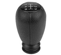 EBTOOLS Gear Knob for Xsara 207, Saxo Xsara Xantia C2 C3 C4 - Black, Plastic, Plastic, 1 cm, Round Lever, Painted Finish
