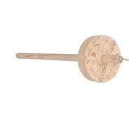 EBTOOLS Hand-Crafted Wooden Drop Spindle Yarn for Crocheting, Knitting, and Weaving - Ideal Crafters