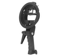 EBTOOLS Handheld S Type Bracket Holder for Flash with Flexible Adjustments and Compact Design for Photographers