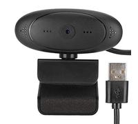 EBTOOLS HD 1080P PC Camera Webcam with Built-In Microphone for Video Conferencing and Online Learning () (Black)