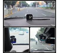 EBTOOLS Head-Up Display with Speed, Count, Customizable Lights, and Flexible Installation for Safe Driving