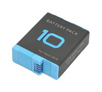 EBTOOLS High Capacity 1800mAh Rechargeable Battery for 10 9 Action Camera - Fast Charging with Multiple Features